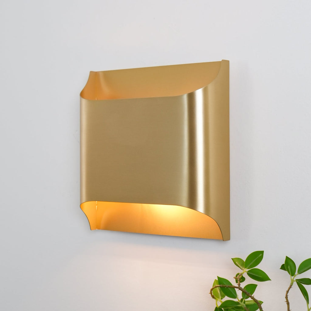 Leclerc Brass Sconce Fixture Lighting Lobby