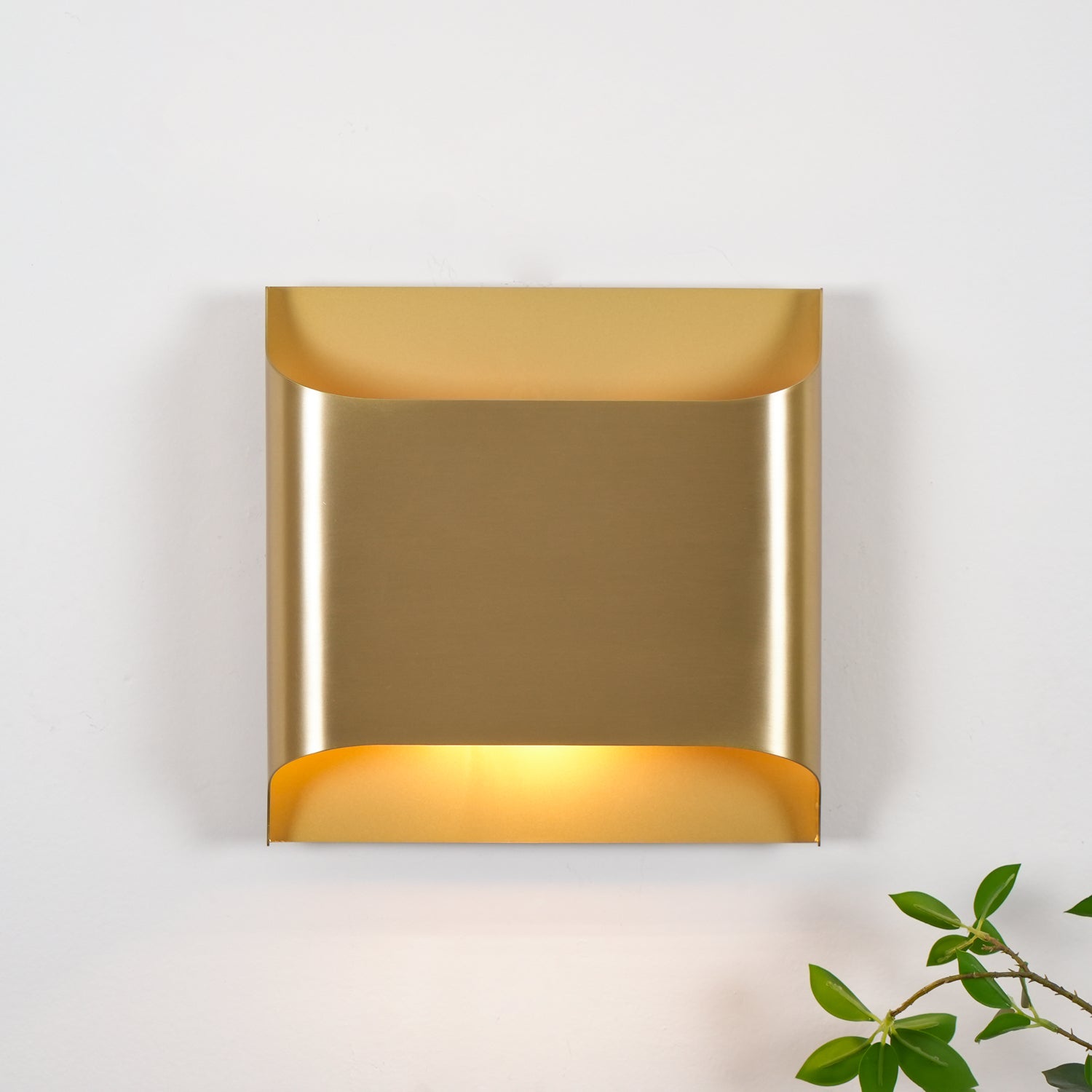 Leclerc Brass Sconce Fixture Lighting Lobby