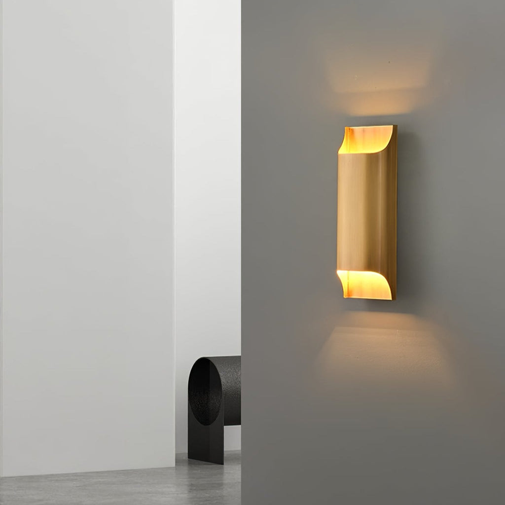 Leclerc Brass Sconce Fixture Lighting Lobby