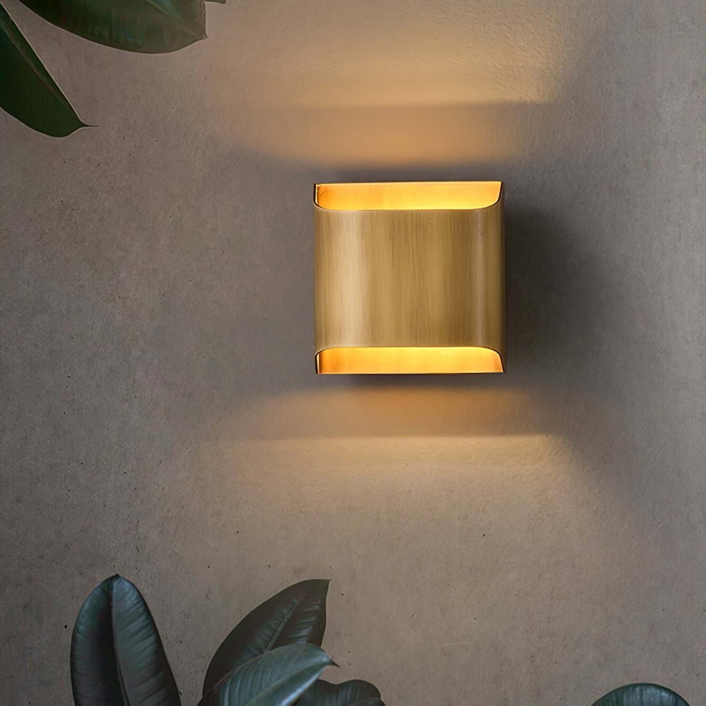 Leclerc Brass Sconce Fixture Lighting Lobby