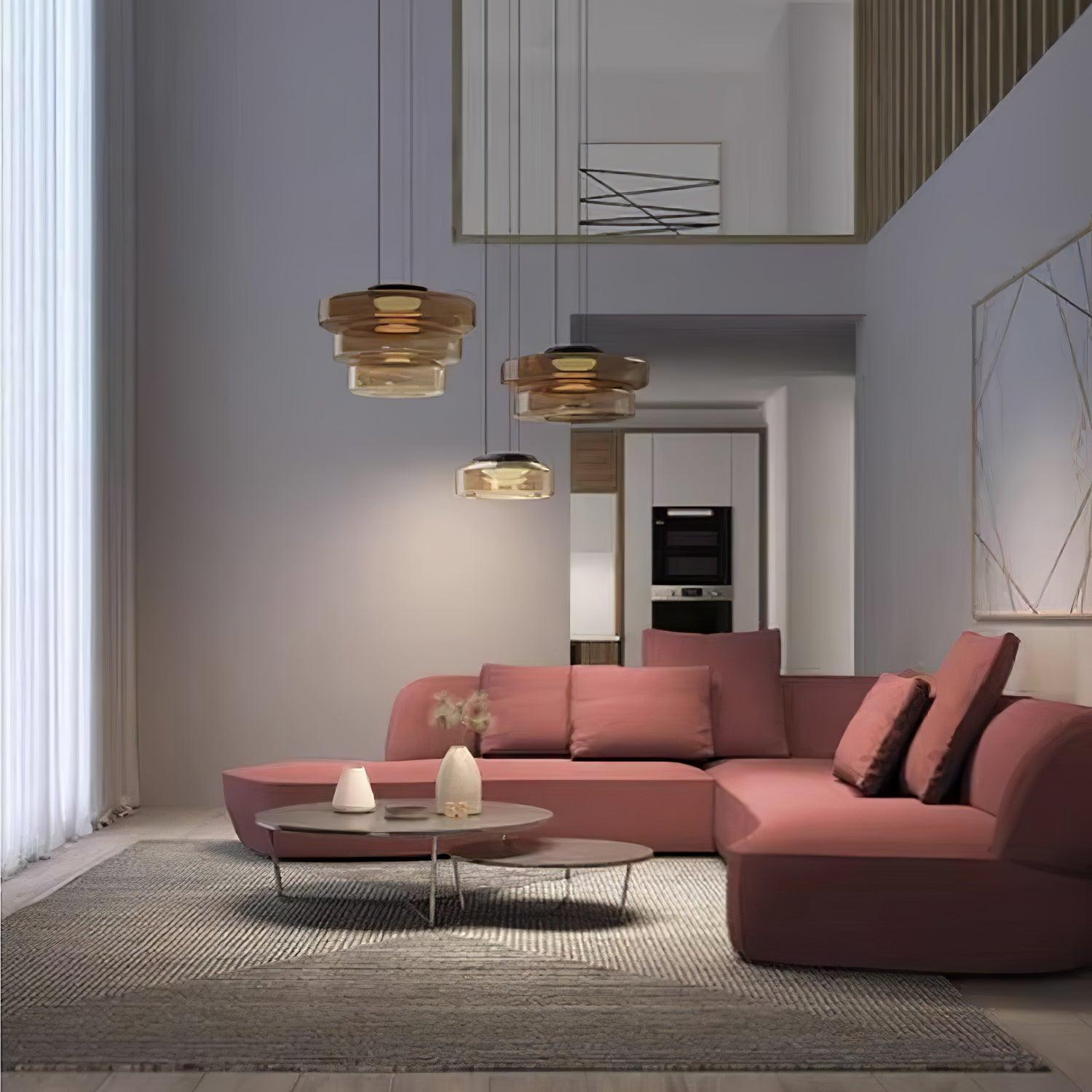 Levels Collection Ceiling Suspension Lighting Lobby