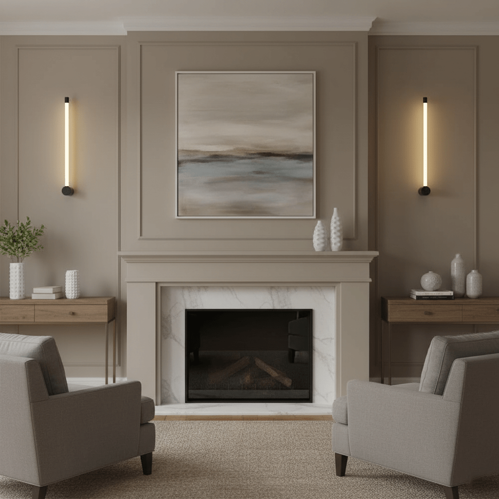 Linear LED Wall Light Lighting Lobby