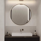 Linear Metal Wall Mirror Light Lighting Lobby