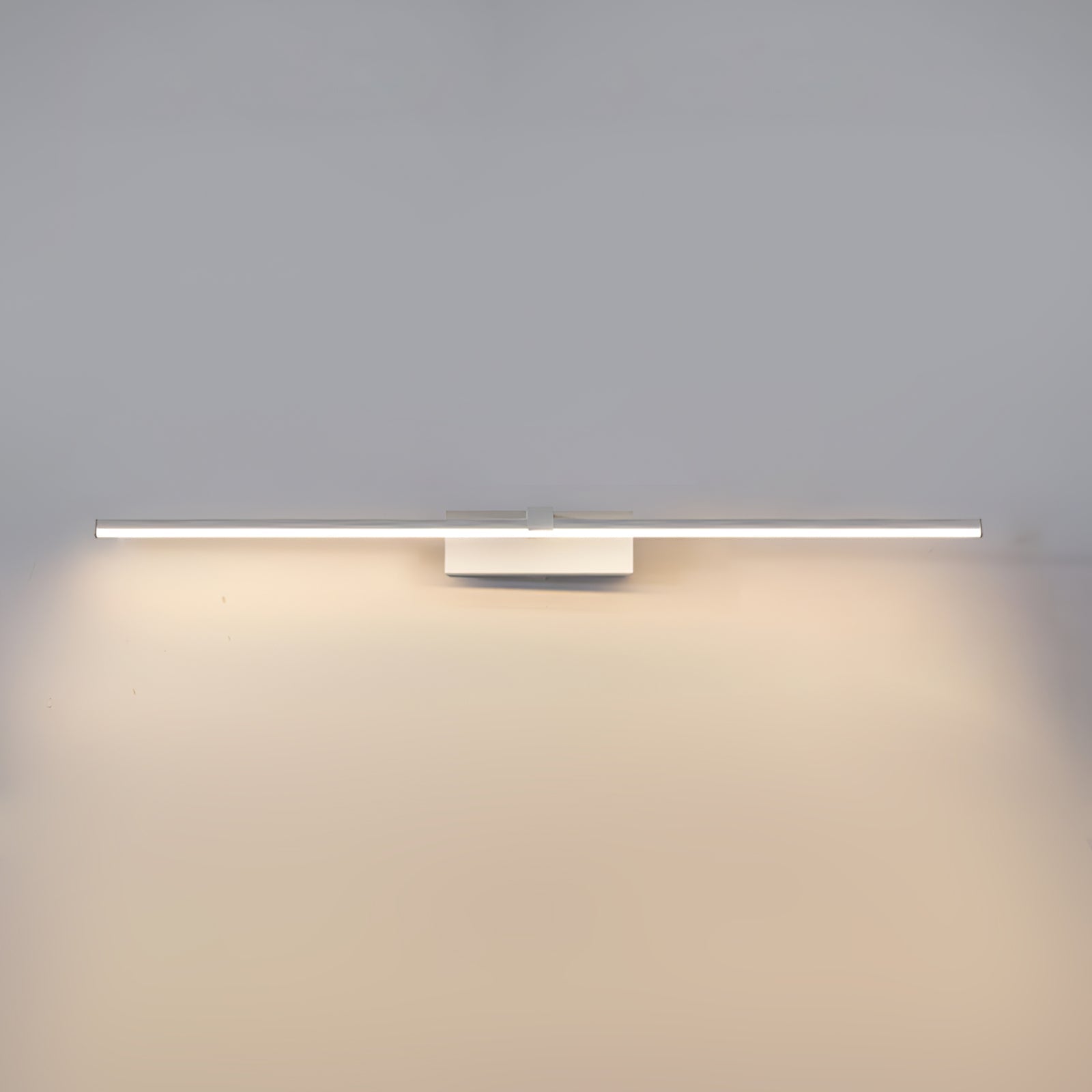 Linear Metal Wall Mirror Light Lighting Lobby