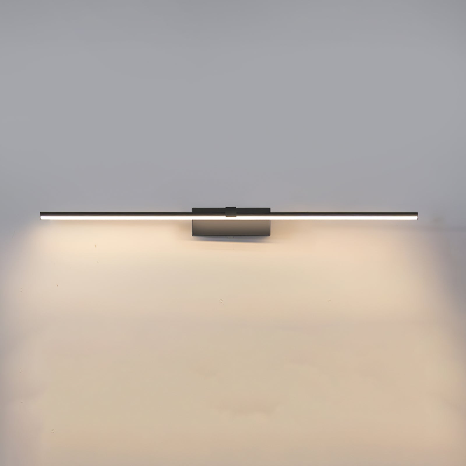 Linear Metal Wall Mirror Light Lighting Lobby
