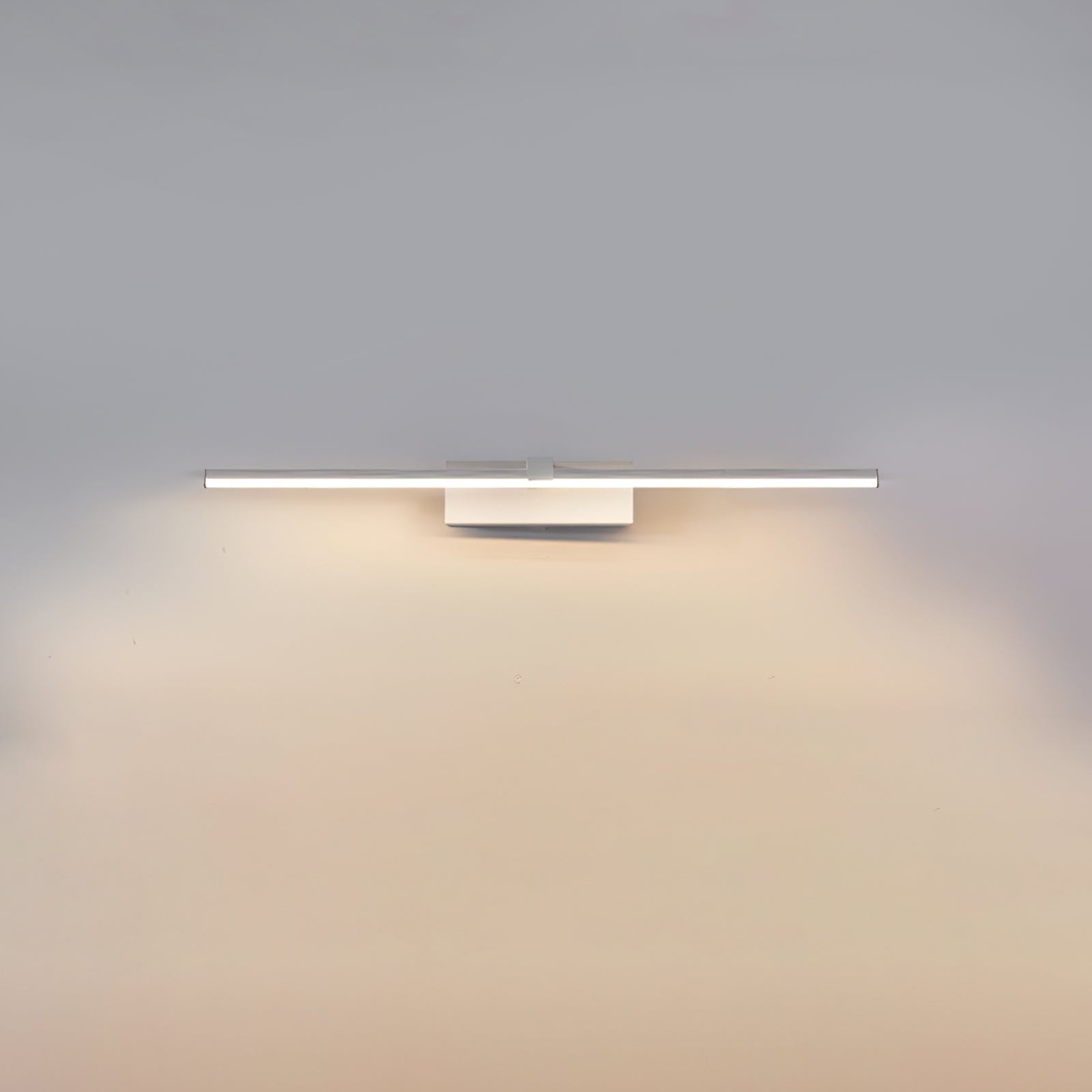 Linear Metal Wall Mirror Light Lighting Lobby