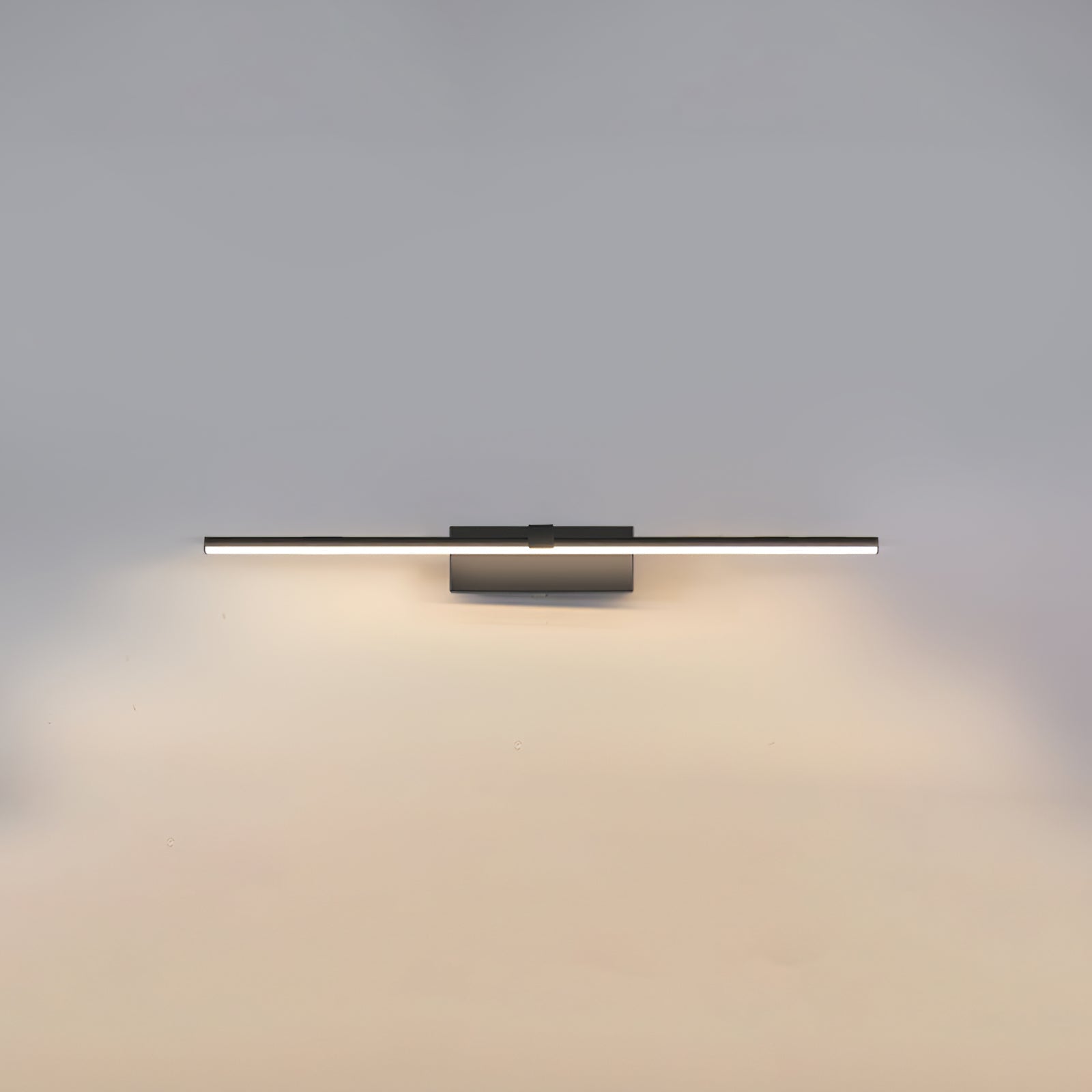 Linear Metal Wall Mirror Light Lighting Lobby