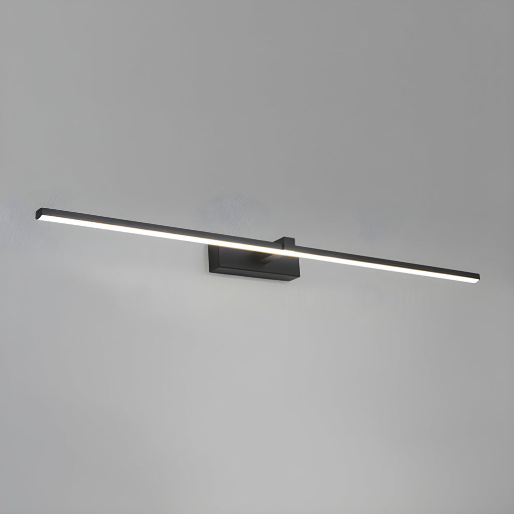 Linear Metal Wall Mirror Light Lighting Lobby