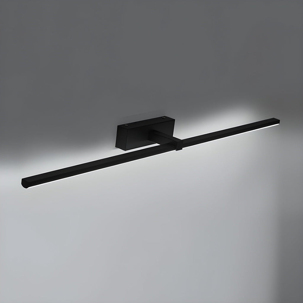 Linear Metal Wall Mirror Light Lighting Lobby