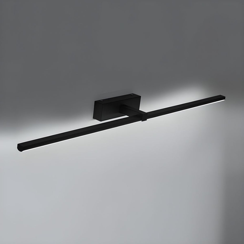 Linear Metal Wall Mirror Light Lighting Lobby