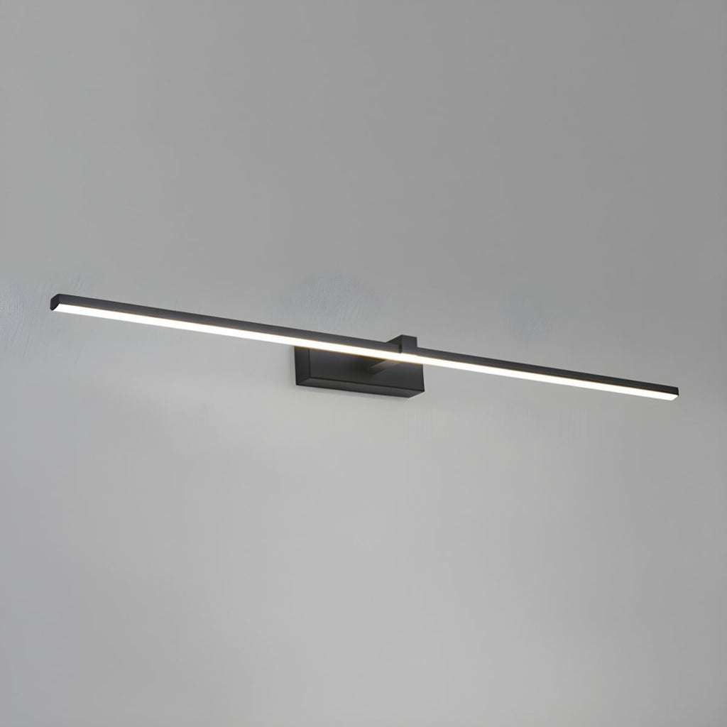 Linear Metal Wall Mirror Light Lighting Lobby