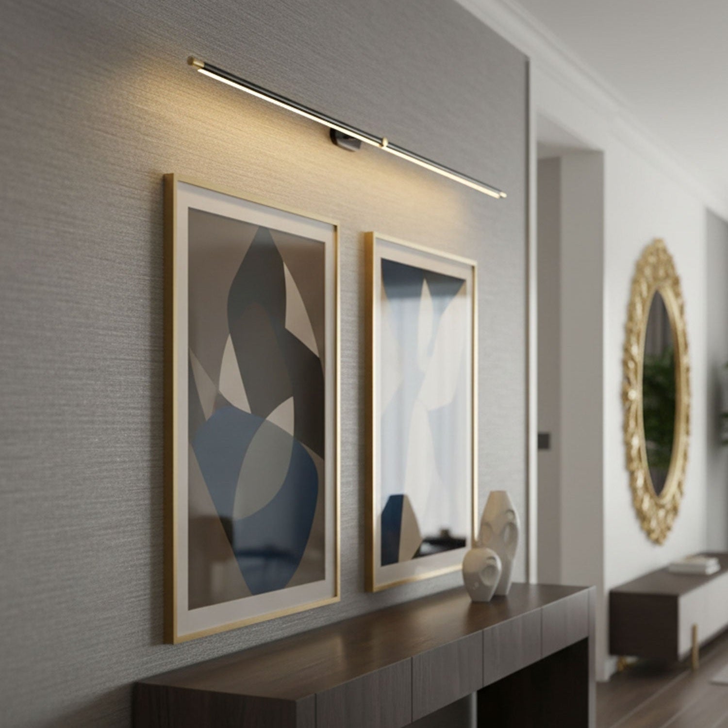 Linear Minimalist Wall Light Lighting Lobby