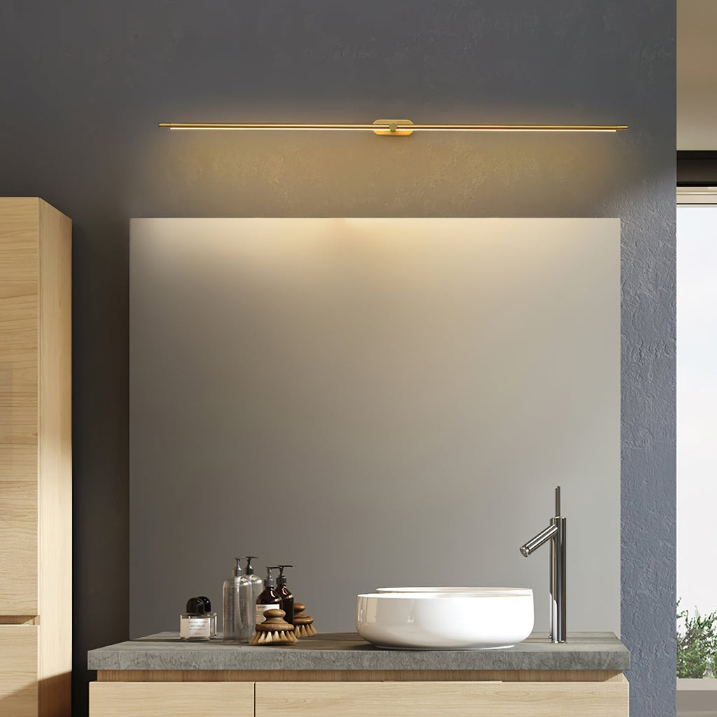 Linear Minimalist Wall Light with Rechargeable Feature Lighting Lobby