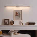 Linear Minimalist Wall Light with Rechargeable Feature Lighting Lobby