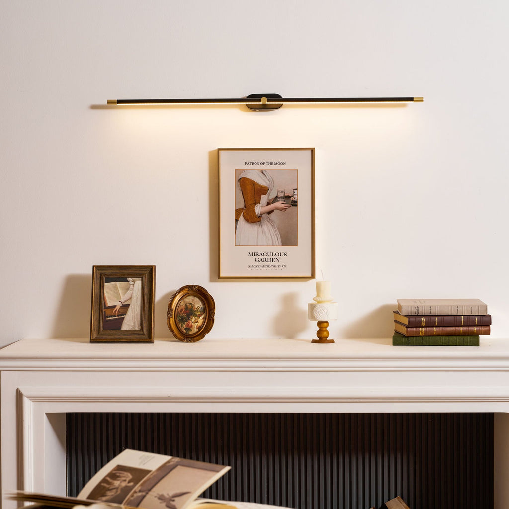 Linear Minimalist Wall Light with Rechargeable Feature Lighting Lobby