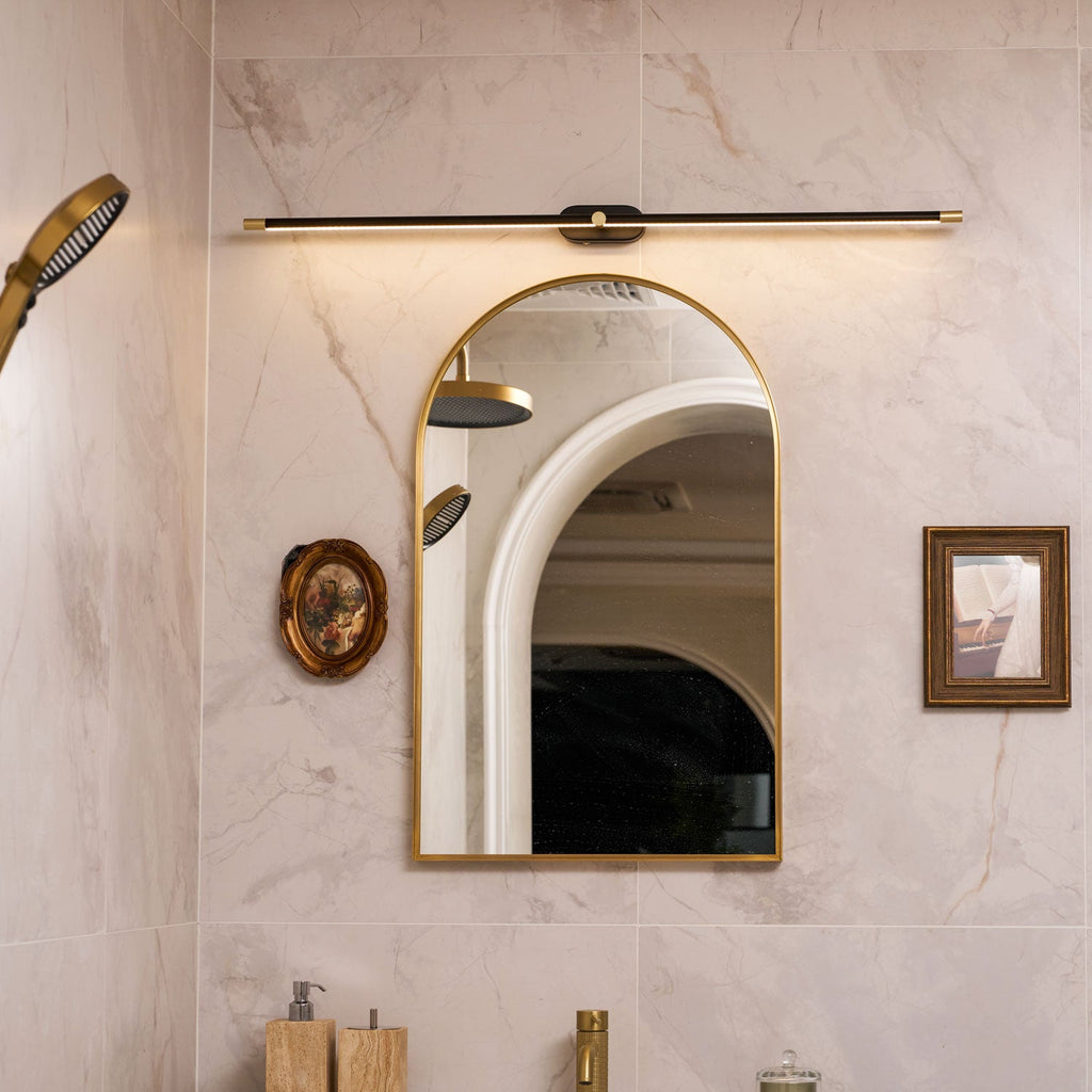 Linear Minimalist Wall Light with Rechargeable Feature Lighting Lobby