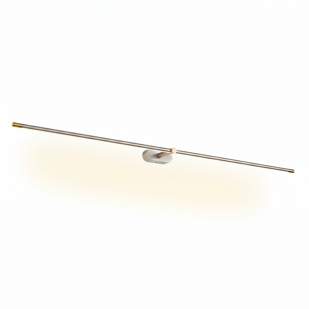 Linear Minimalist Wall Light with Rechargeable Feature Lighting Lobby