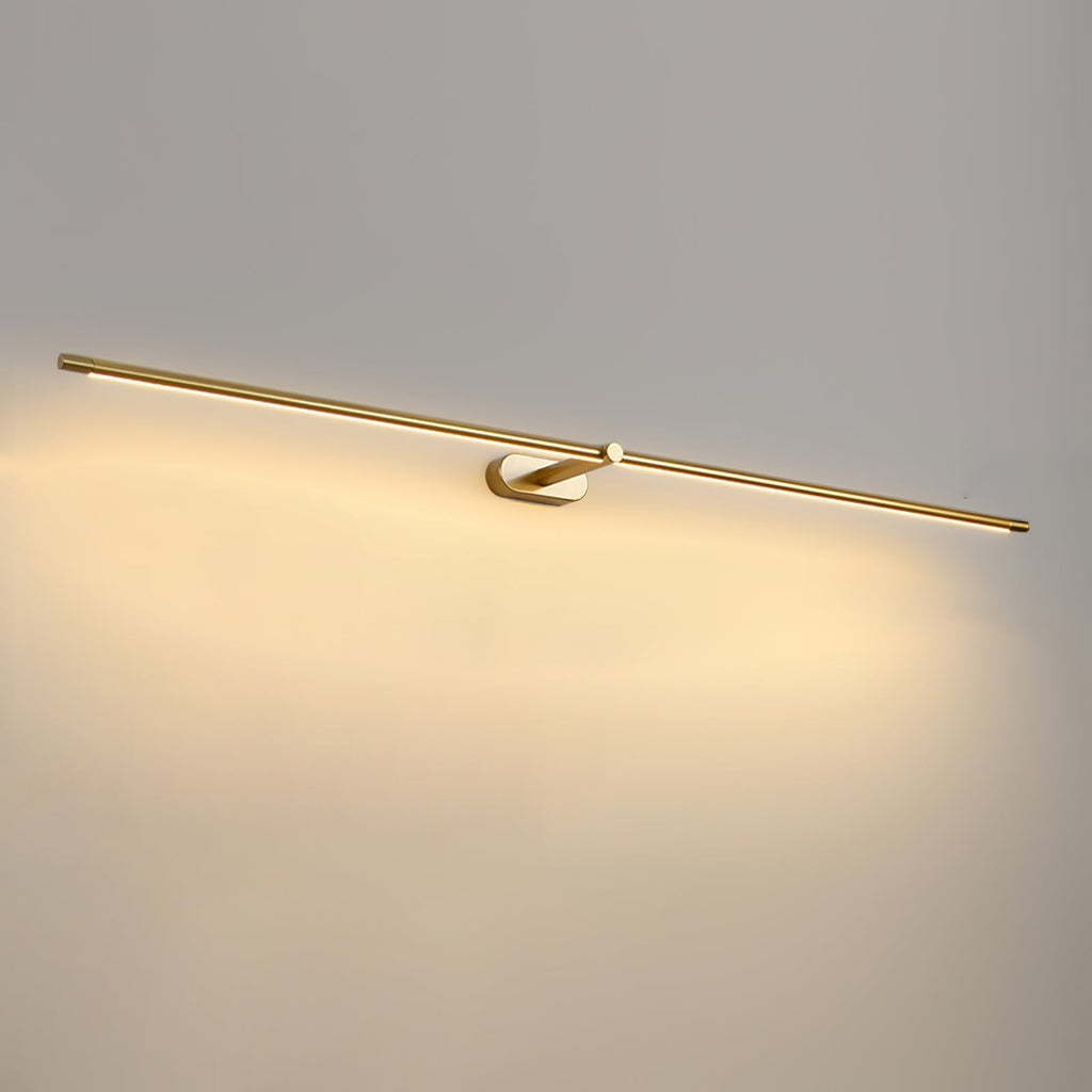 Linear Minimalist Wall Light with Rechargeable Feature Lighting Lobby