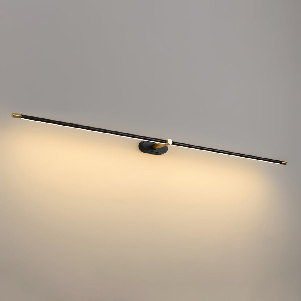 Linear Minimalist Wall Light with Rechargeable Feature Lighting Lobby
