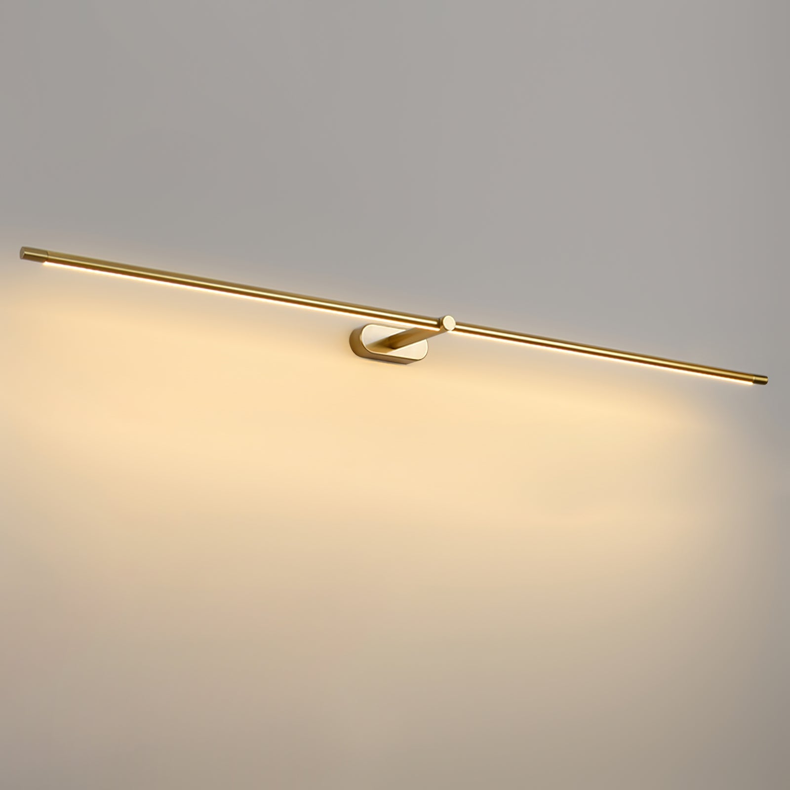 Linear Minimalist Wall Light with Rechargeable Feature Lighting Lobby
