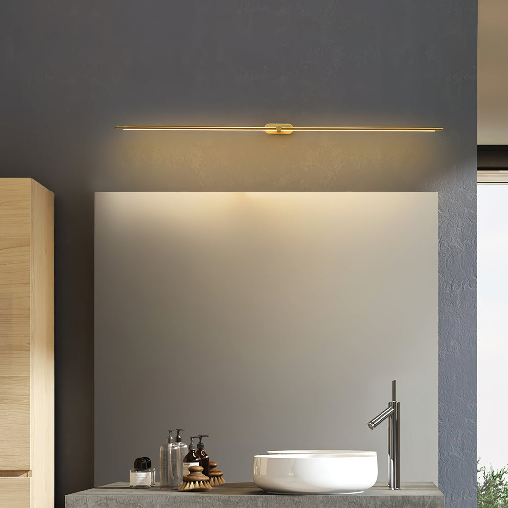 Linear Minimalist Wall Light with Rechargeable Feature Lighting Lobby