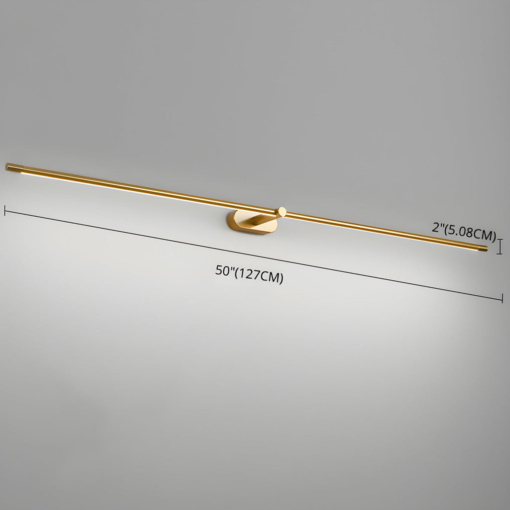 Linear Minimalist Wall Light with Rechargeable Feature Lighting Lobby