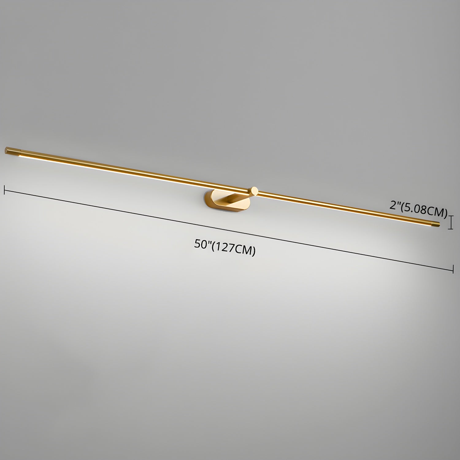 Linear Minimalist Wall Light with Rechargeable Feature Lighting Lobby