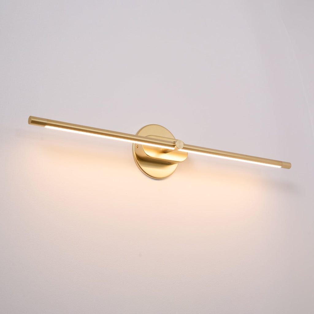 Linear Minimalist Wall Light with Rechargeable Feature Lighting Lobby