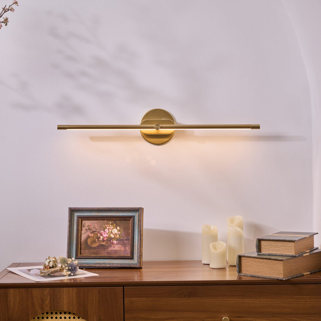 Linear Minimalist Wall Light with Rechargeable Feature Lighting Lobby