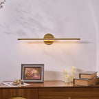 Linear Minimalist Wall Light with Rechargeable Feature Lighting Lobby