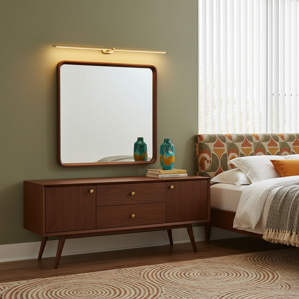Linear Minimalist Wall Light with Rechargeable Feature Lighting Lobby