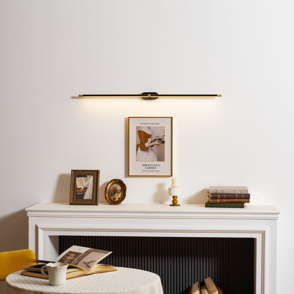 Linear Minimalist Wall Light with Rechargeable Feature Lighting Lobby
