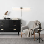Linear Minimalist Wall-Mounted Plug-in Light Fixture Lighting Lobby
