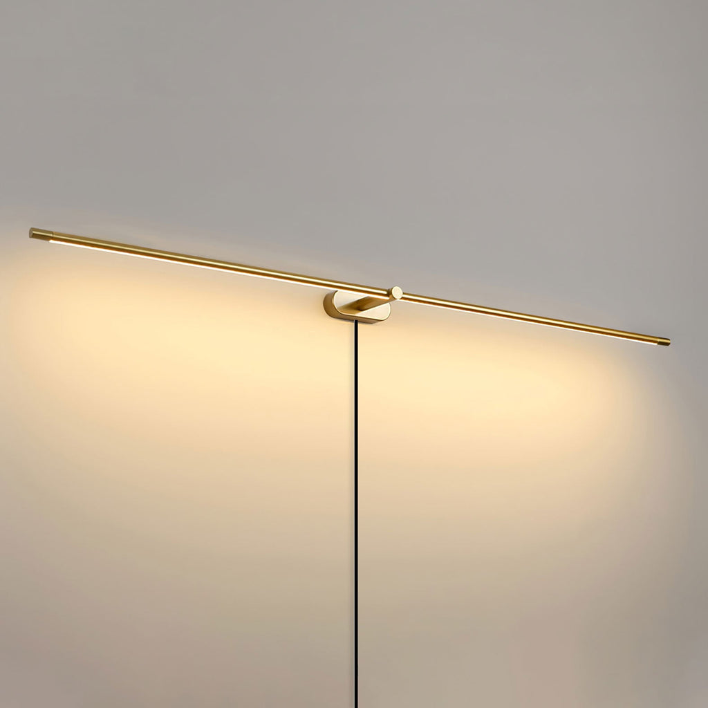 Linear Minimalist Wall-Mounted Plug-in Light Fixture Lighting Lobby