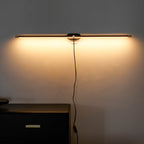 Linear Minimalist Wall-Mounted Plug-in Light Fixture Lighting Lobby