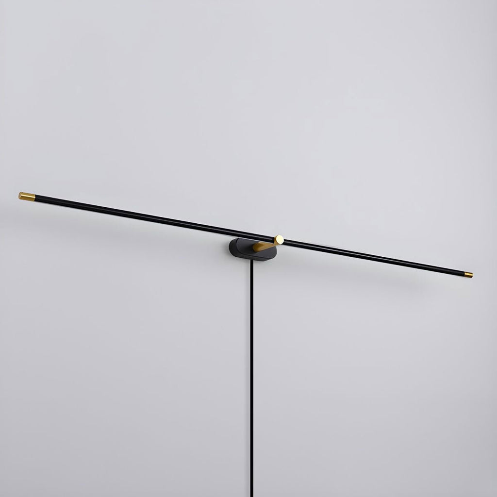 Linear Minimalist Wall-Mounted Plug-in Light Fixture Lighting Lobby