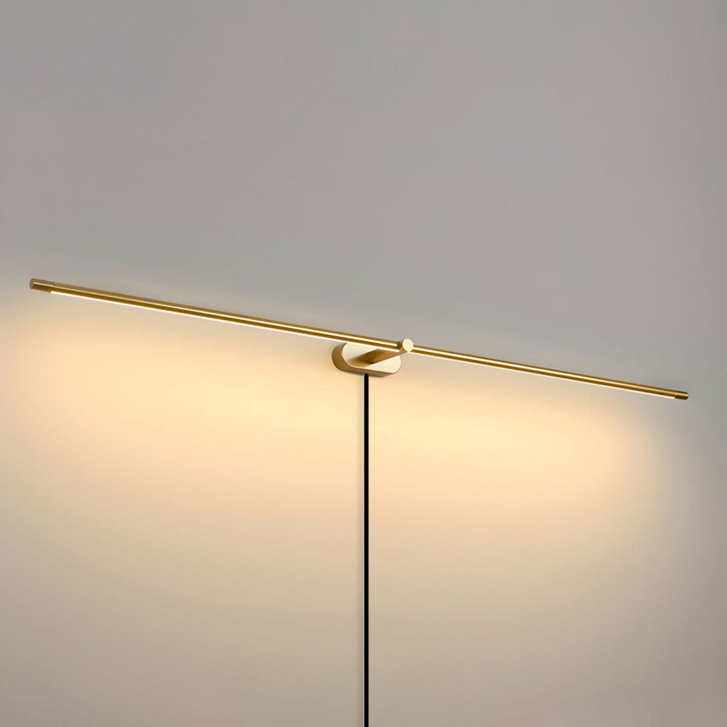 Linear Minimalist Wall-Mounted Plug-in Light Fixture Lighting Lobby