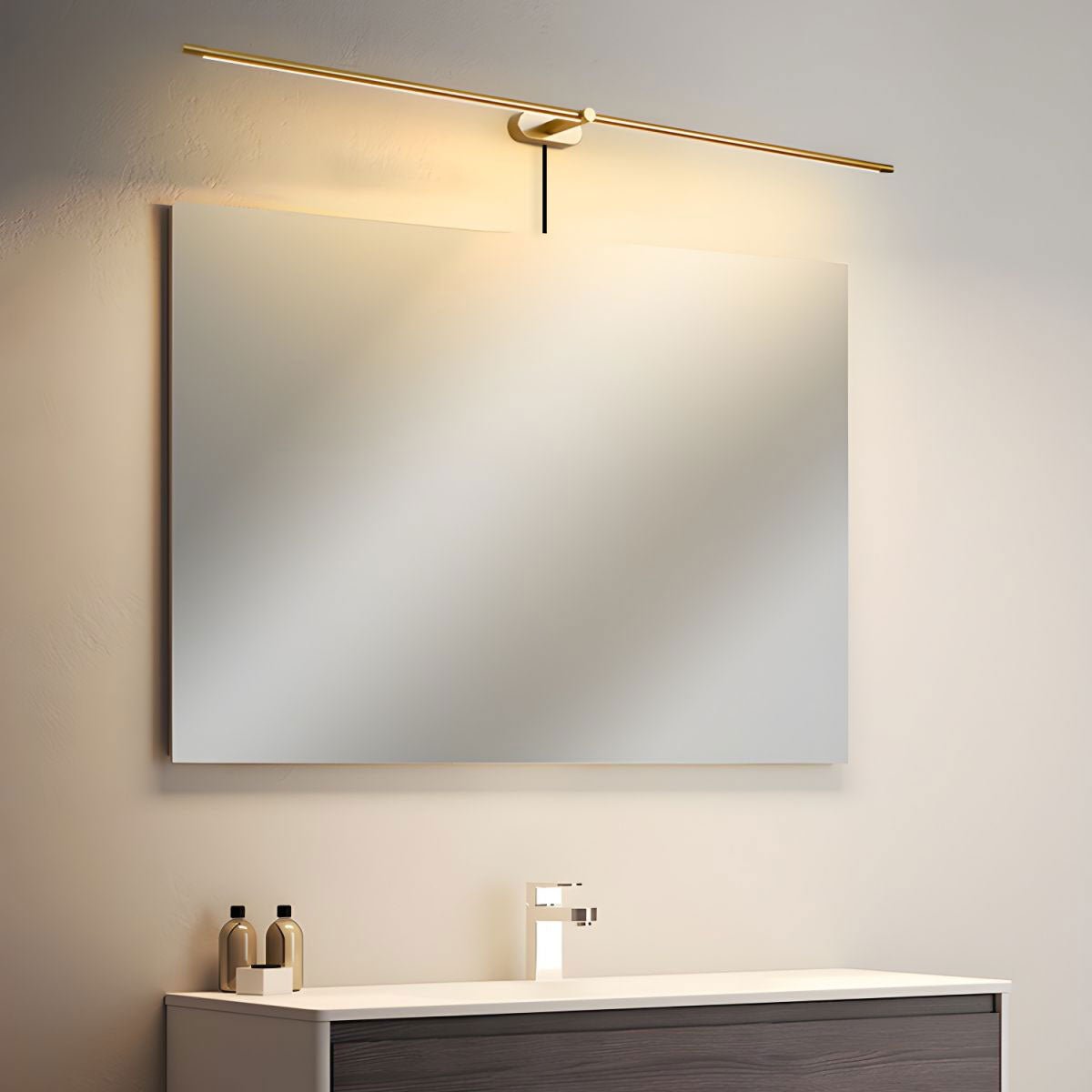 Linear Minimalist Wall-Mounted Plug-in Light Fixture Lighting Lobby