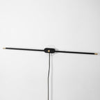 Linear Minimalist Wall-Mounted Plug-in Light Fixture Lighting Lobby