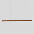 Linear Wooden Ceiling Suspension Light Lighting Lobby