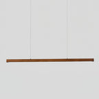 Linear Wooden Ceiling Suspension Light Lighting Lobby