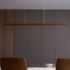 Linear Wooden Ceiling Suspension Light Lighting Lobby