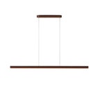 Linear Wooden Ceiling Suspension Light Lighting Lobby