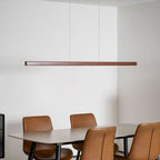 Linear Wooden Ceiling Suspension Light Lighting Lobby