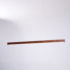 Linear Wooden Ceiling Suspension Light Lighting Lobby