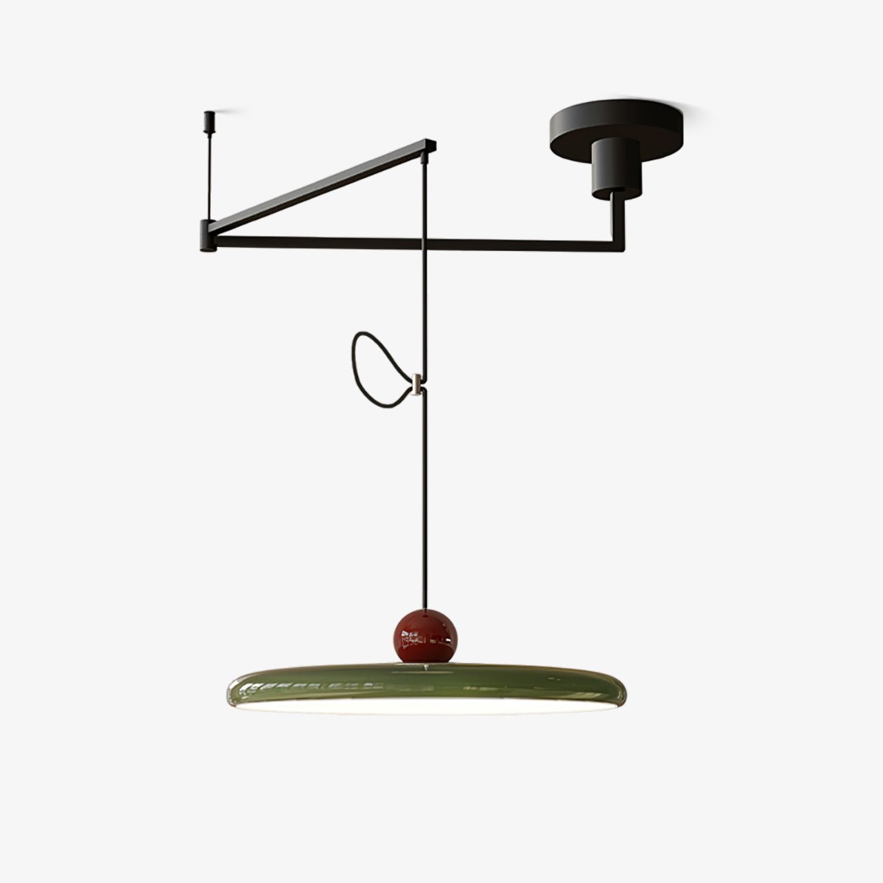 Lola Swing Ceiling Light Fixture Lighting Lobby