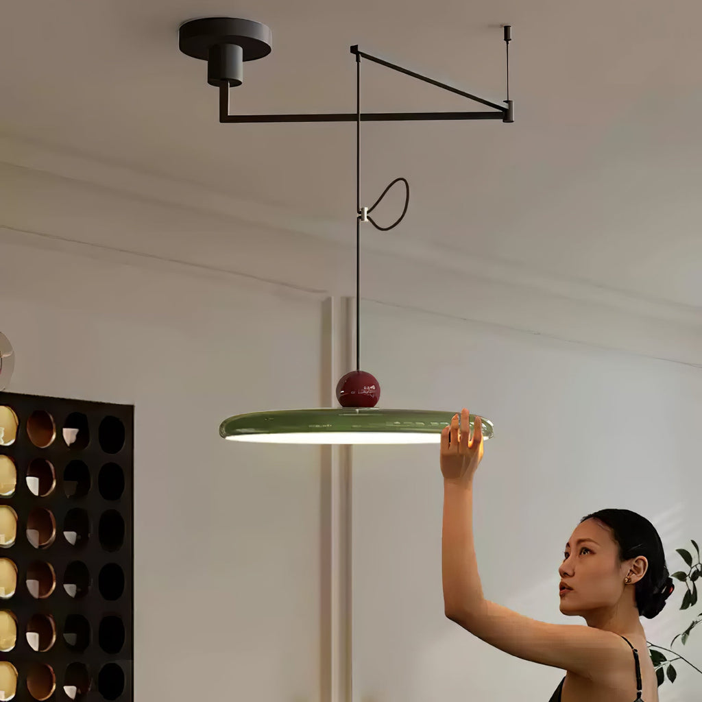 Lola Swing Ceiling Light Fixture Lighting Lobby