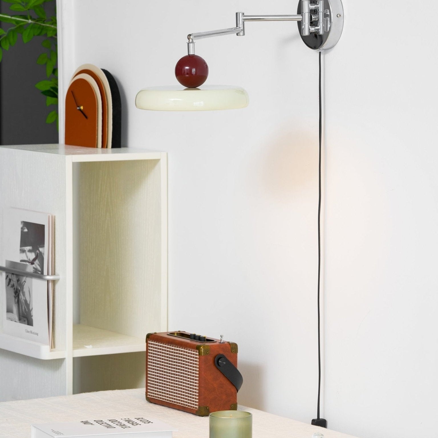 Lola Wall-Mounted Plug-In Light Lighting Lobby
