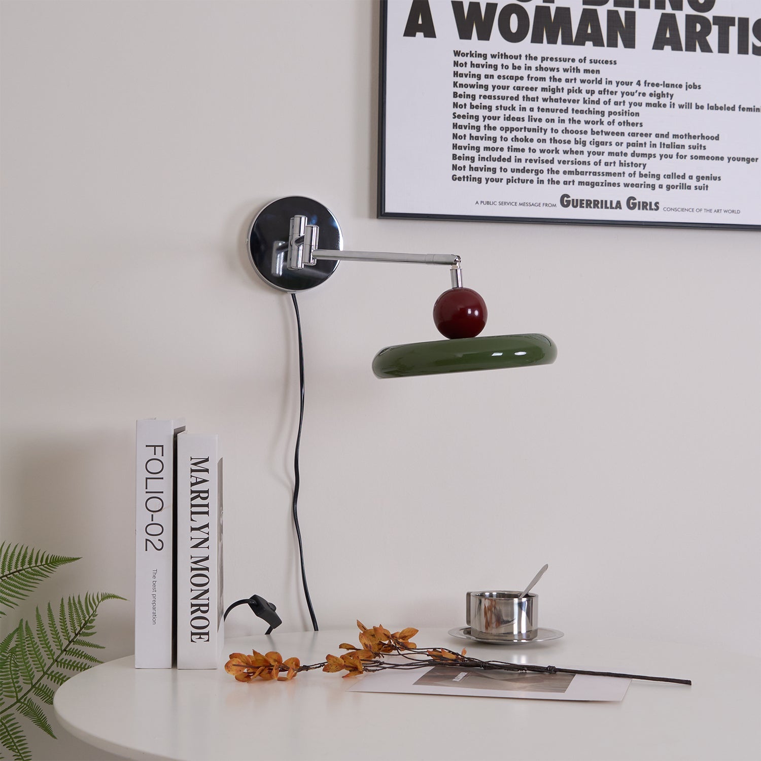 Lola Wall-Mounted Plug-In Light Lighting Lobby