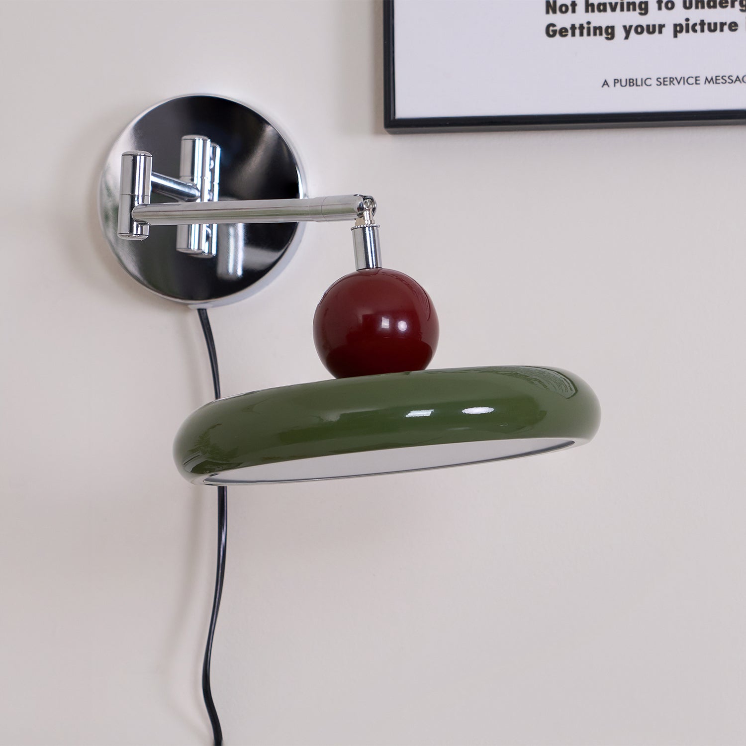 Lola Wall-Mounted Plug-In Light Lighting Lobby